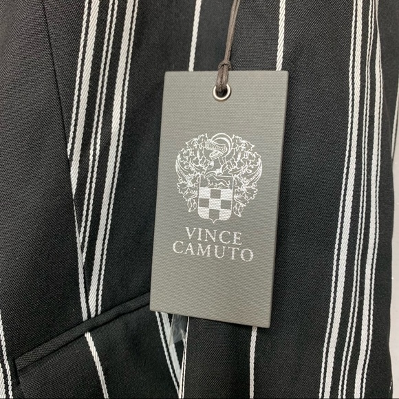 Vince Camuto Striped Pocket-Flap Blazer - Picture 12 of 12